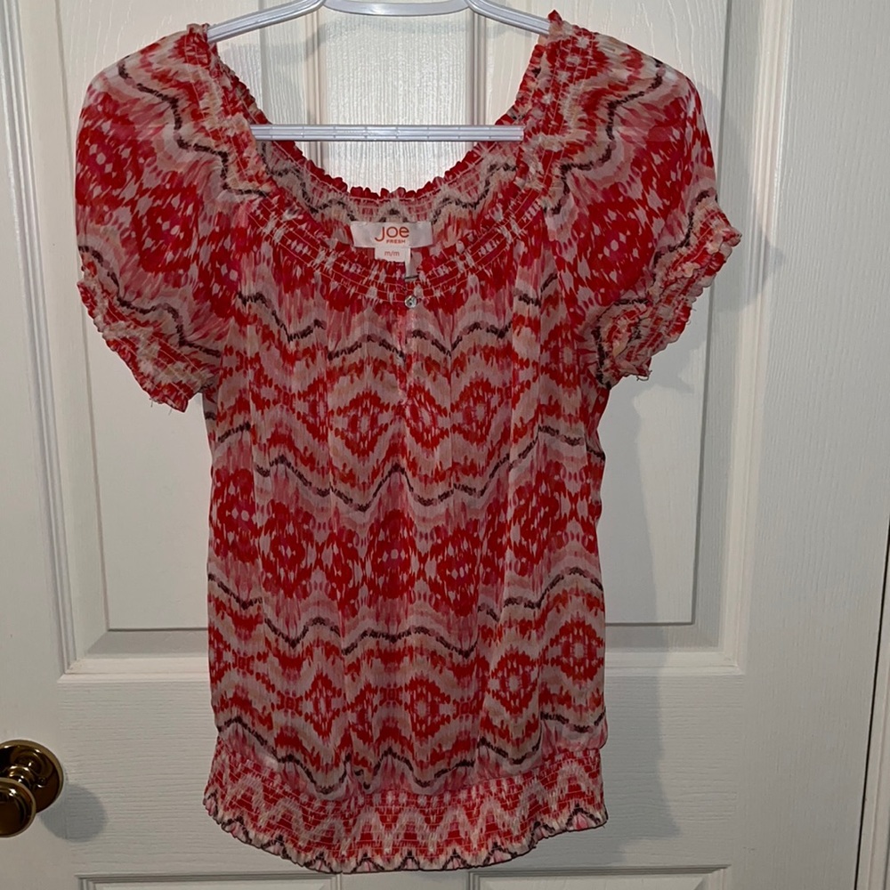 Joe Fresh Sheer Top